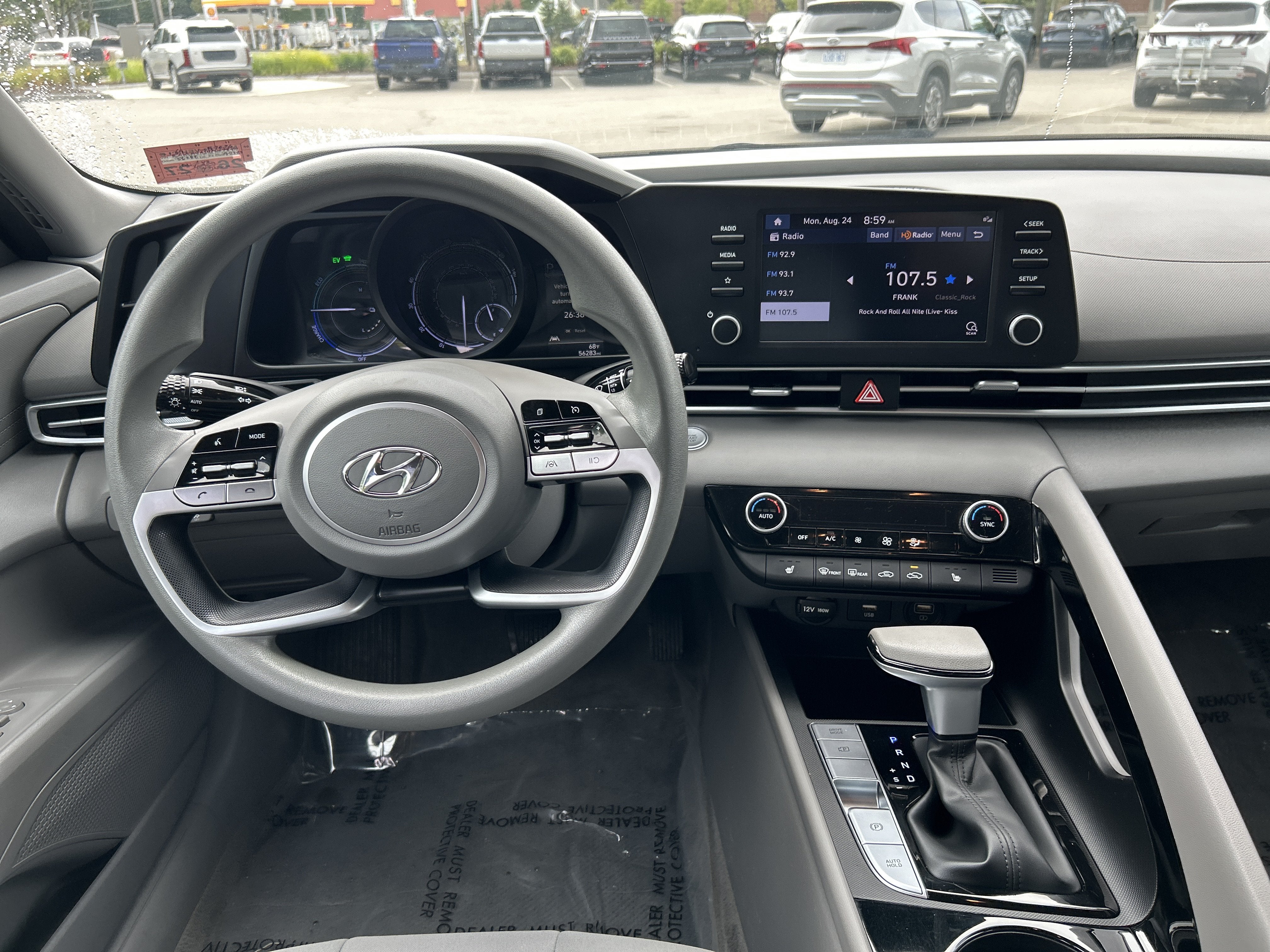 2023 Hyundai Elantra Hybrid Blue