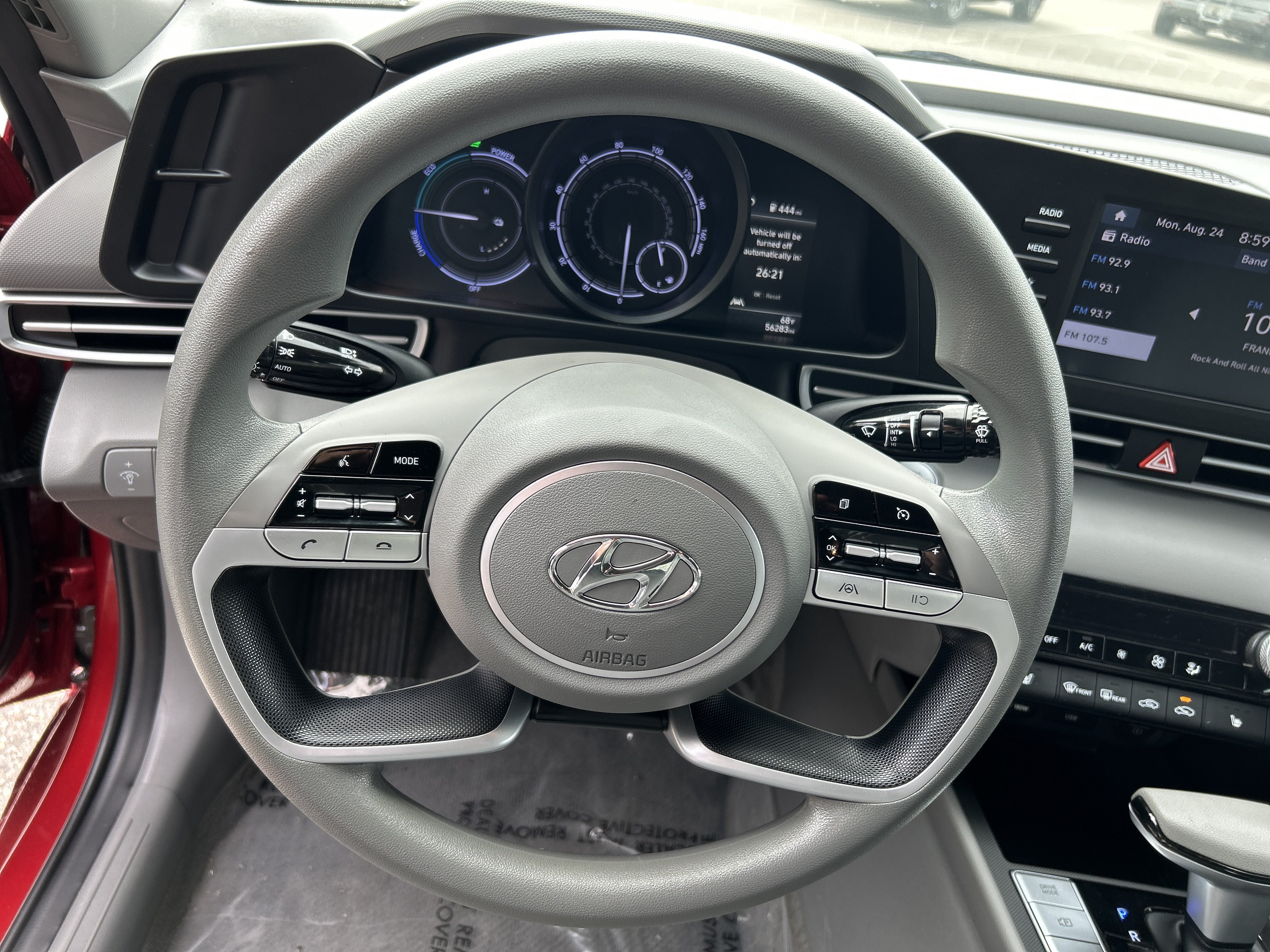 2023 Hyundai Elantra Hybrid Blue