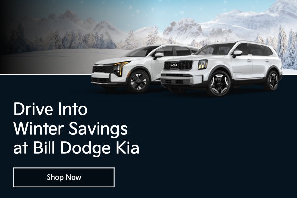 Drive into Winter Savings at Bill Dodge Kia
