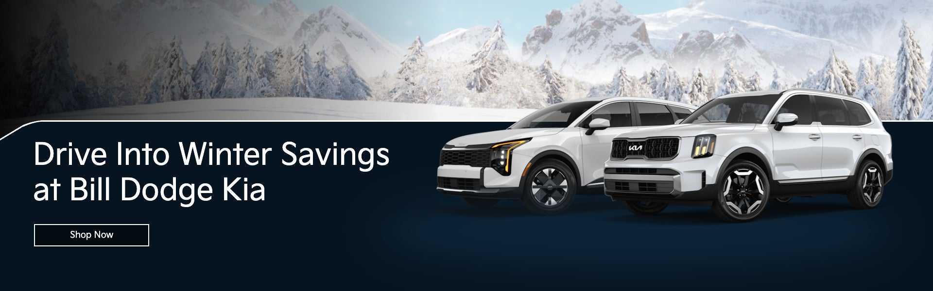 Drive into Winter Savings at Bill Dodge Kia