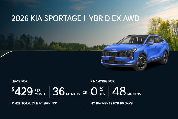 2026 Kia Sportage Hybrid EX AWD
