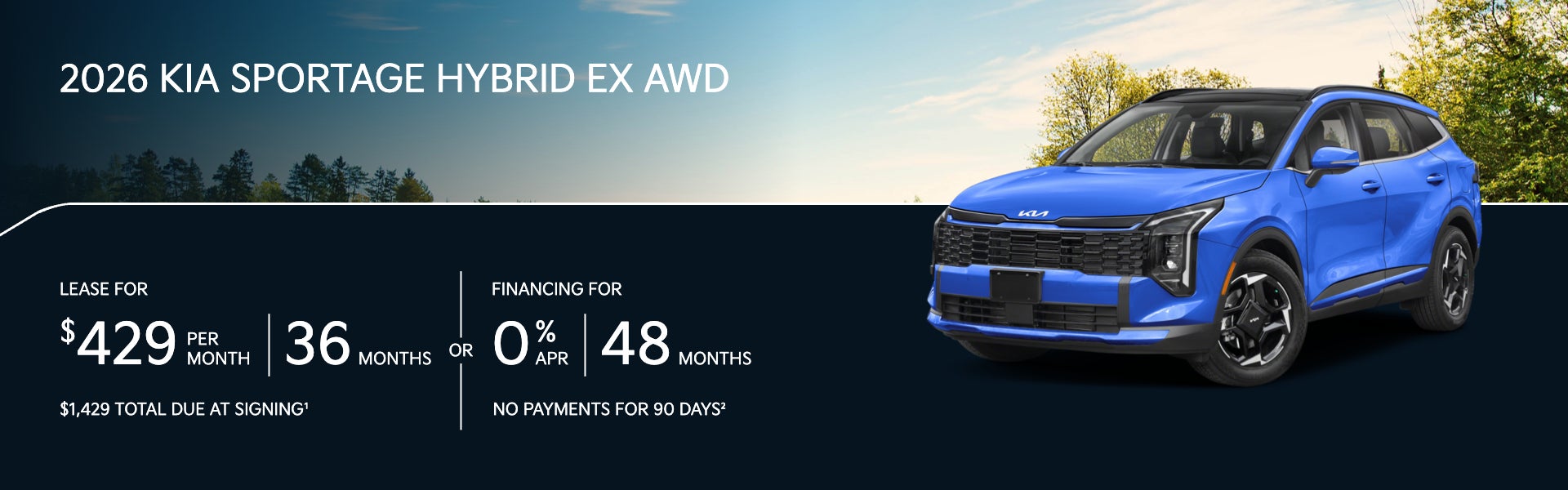 2026 Kia Sportage Hybrid EX AWD