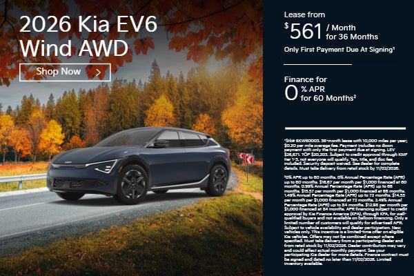 2026 Kia EV6 Wind