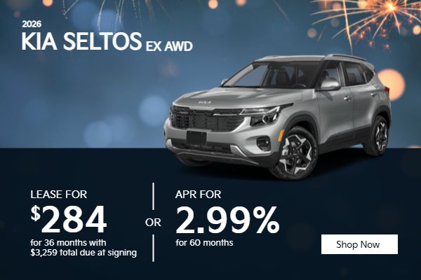 2026 Kia Seltos EX AWD Offers
