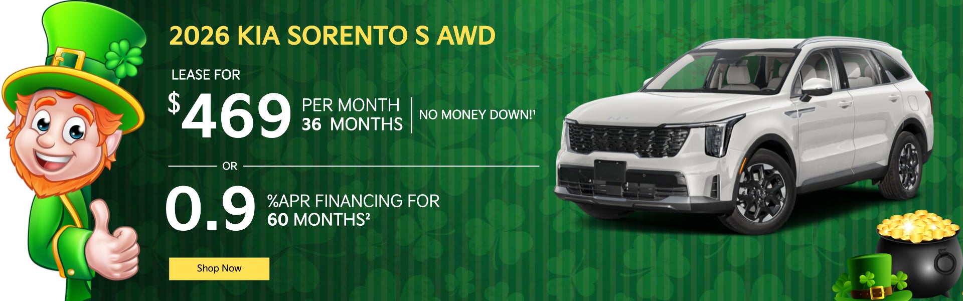 2026 Kia Sorento S AWD