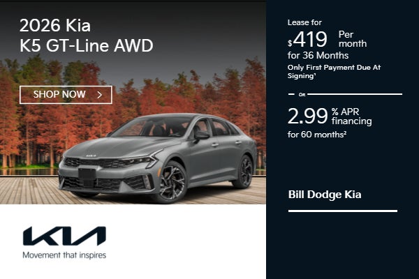 2026 Kia K5 GT-Line Special Offer