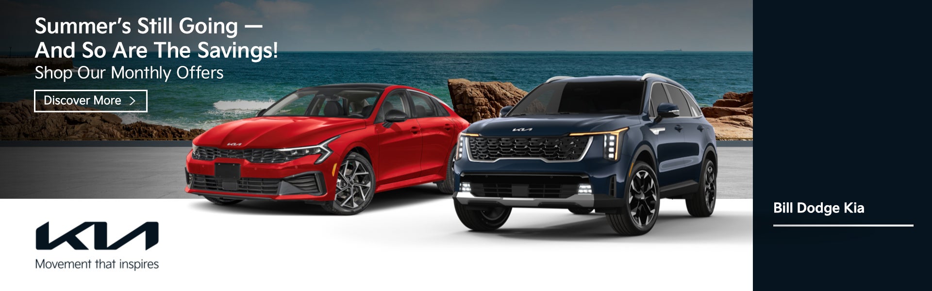 Shop Bill Dodge Kia Monthly Specials
