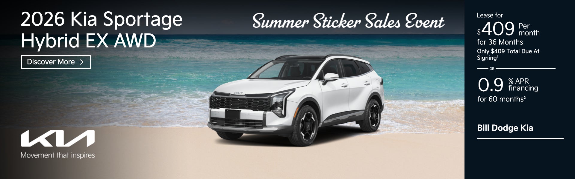 2026 Kia Sportage Hybrid EX AWD